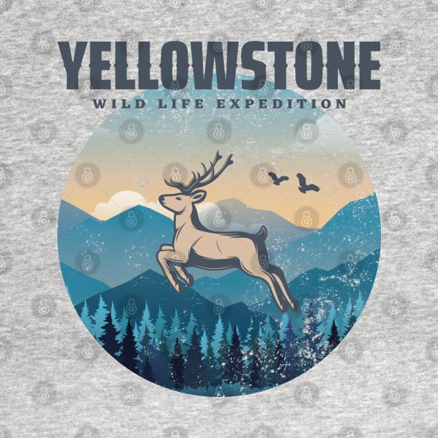 Yellowstone Exclusive Wyoming Snow Lovers by Meryarts